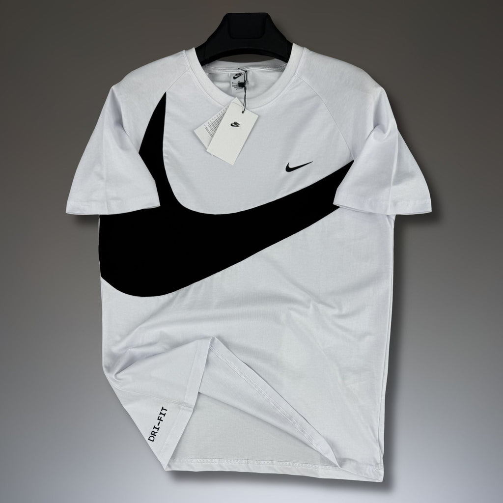 Muška bijela majica Nike, veliki logo. Premium kvaliteta