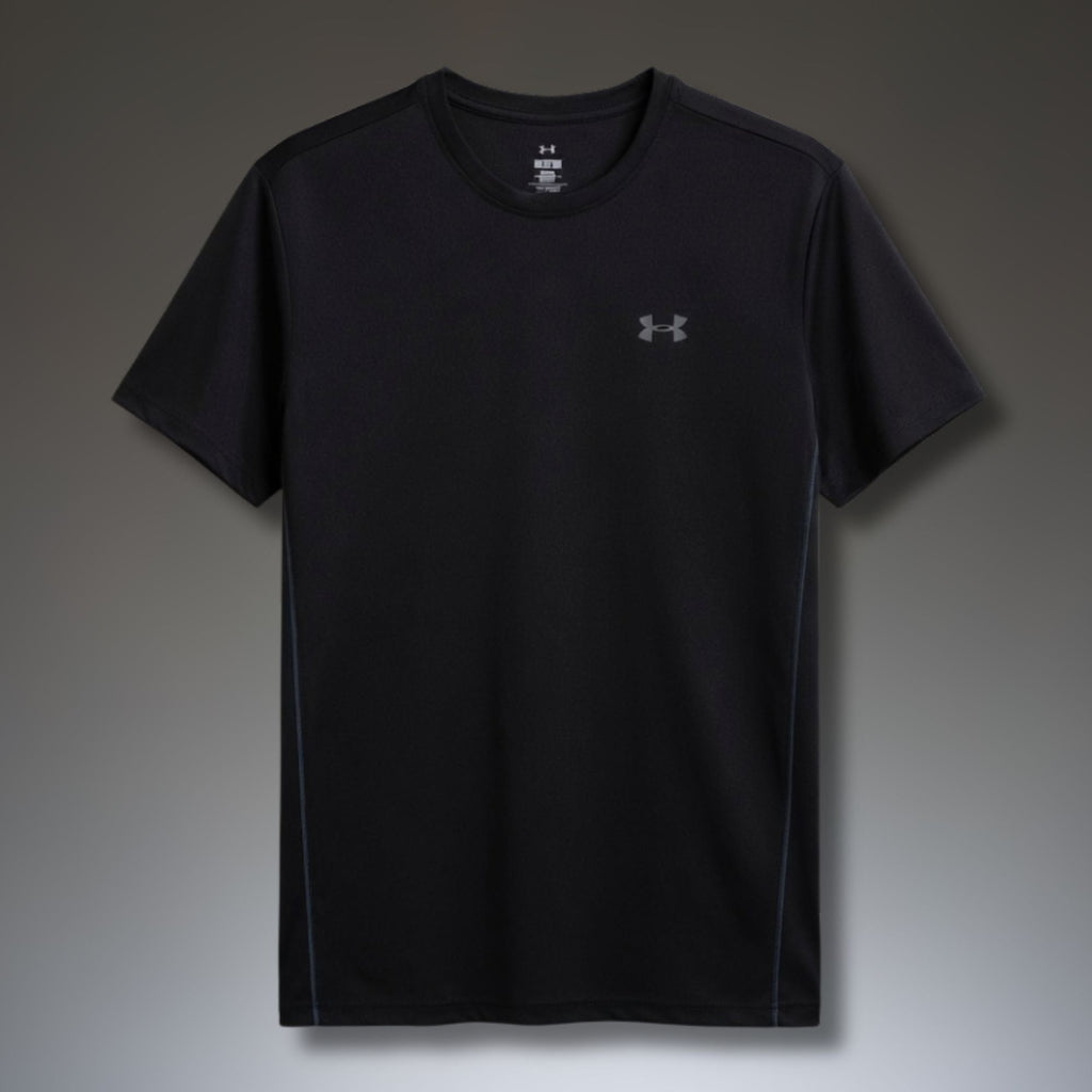 Muška crna majica Under Armour, veliki logo na leđima. Premium kvaliteta