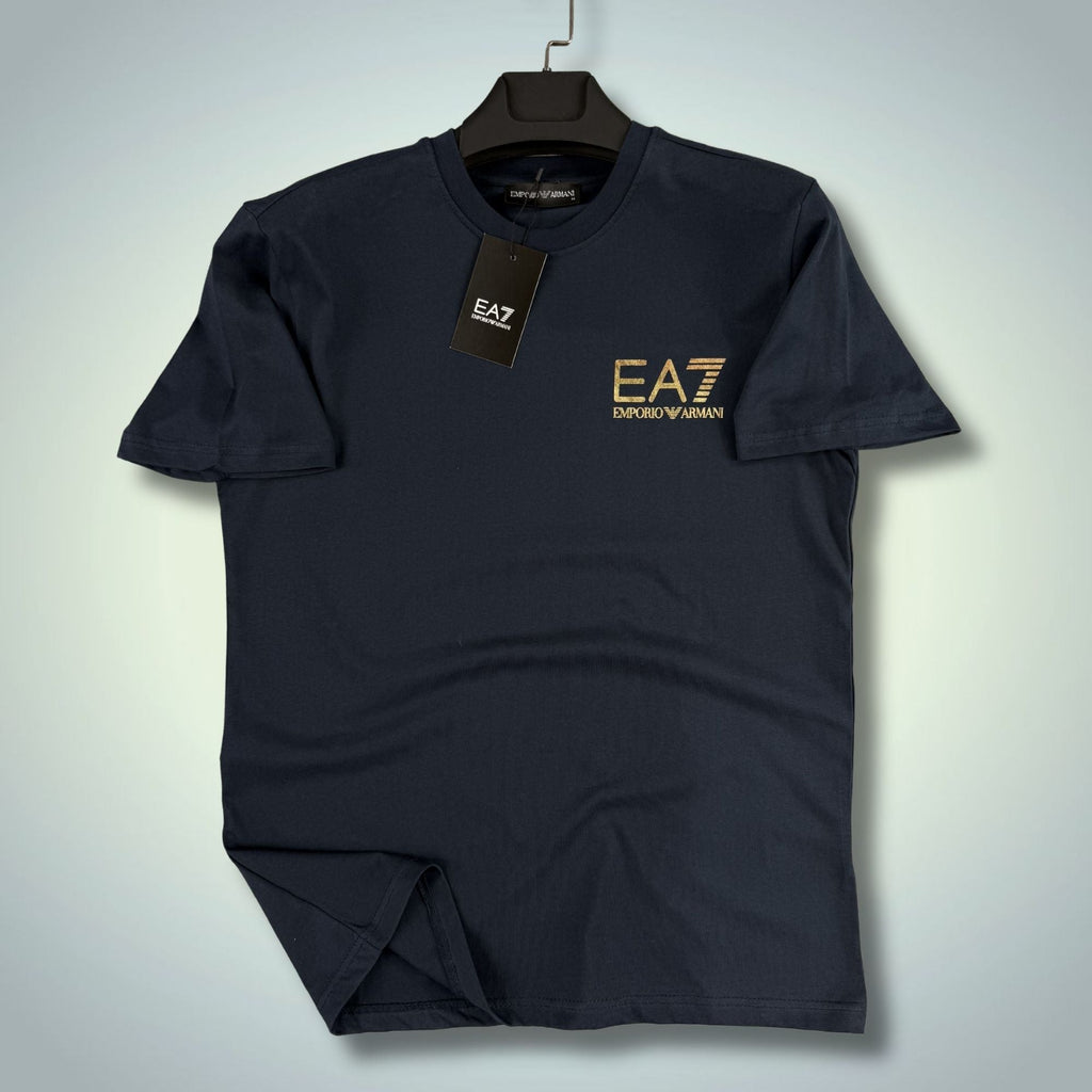 Muška tamno plava majica EA7. Premium kvaliteta