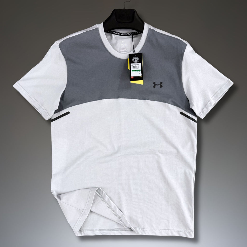 Muška sivo-svijetlo siva zelena majica Under Armour. Premium kvaliteta