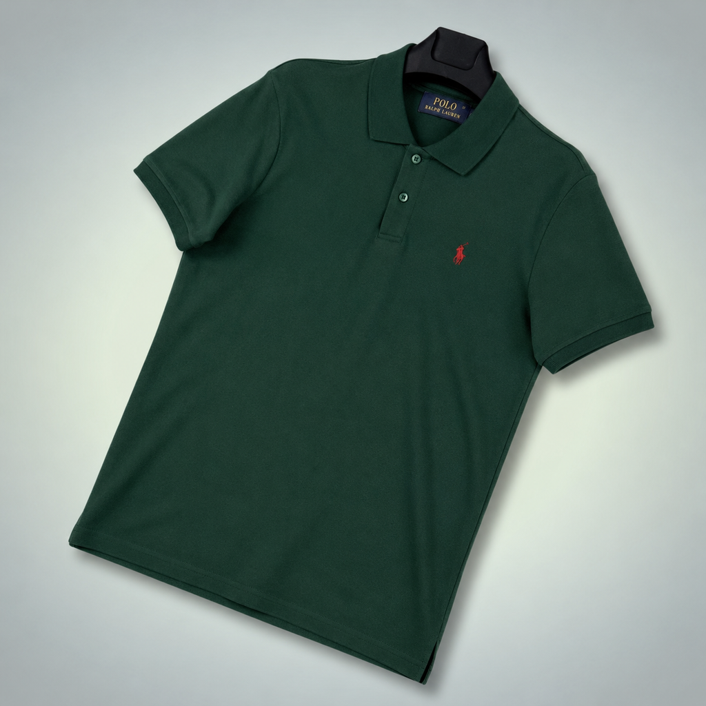 Ralph Lauren muška polo majica, crveni logo, zelena. Vrhunska kvaliteta