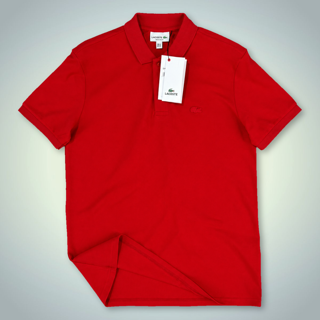 Lacoste muška polo majica, logo u tonu, crvena. Vrhunska kvaliteta