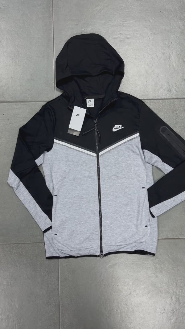 Nike Tech Fleece muška majica, crno - siva. Vrhunska kvaliteta