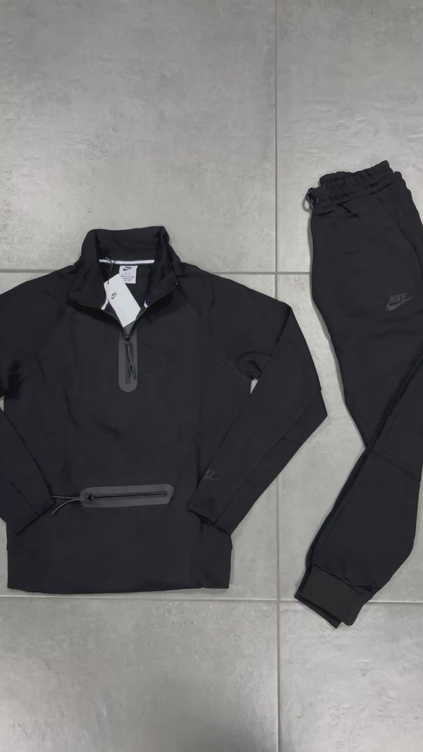 Nike Tech Fleece dječja trenirka, crna. Model 2024. Vrhunska kvaliteta