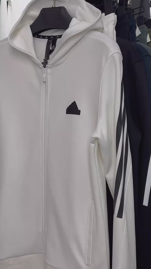 Adidas muška trenirka 2025, okomite pruge, crna. Premium kvaliteta