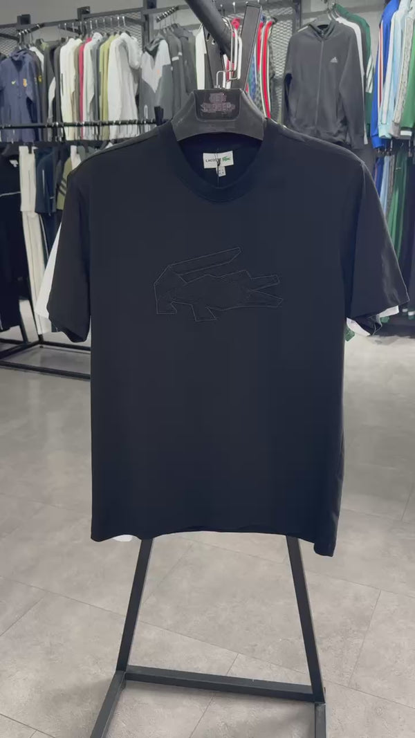 Lacoste muška majica, skica loga, zelena. Vrhunska kvaliteta
