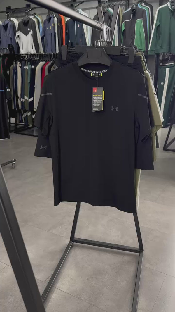 Under Armour muški set s kratkim hlačama, crni. Vrhunska kvaliteta