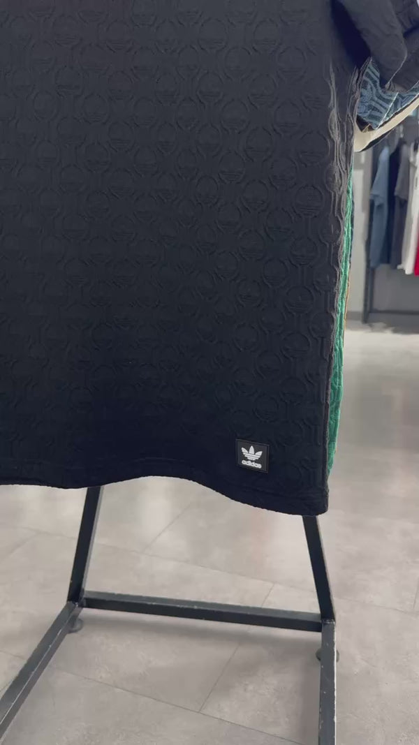 Adidas muški set s kratkim hlačama, uzorak loga, plava. Premium kvaliteta