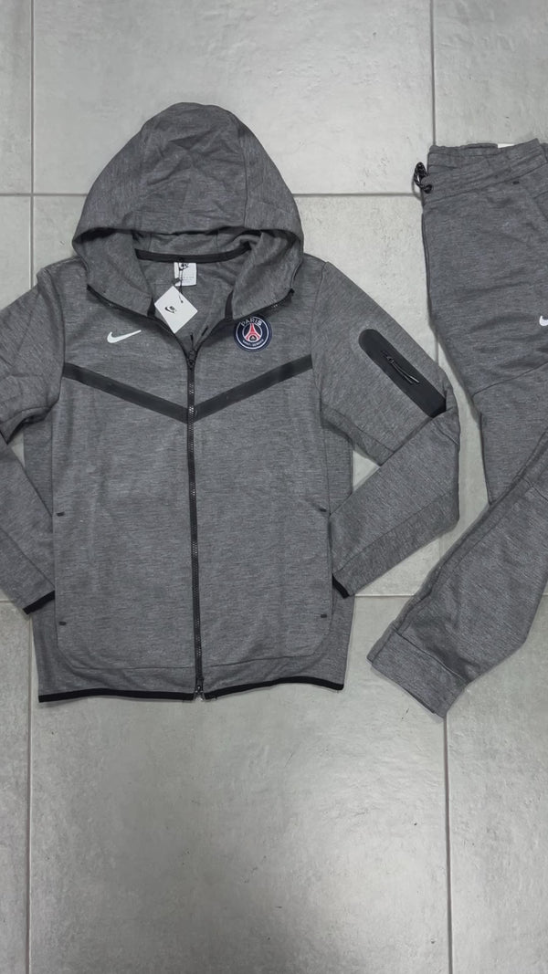 Nike Tech Fleece muška trenirka, PSG, siva. Vrhunska kvaliteta