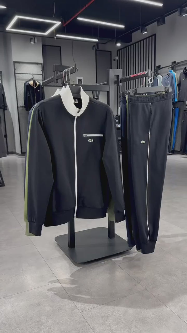 Lacoste Muška Trenirka. Crna